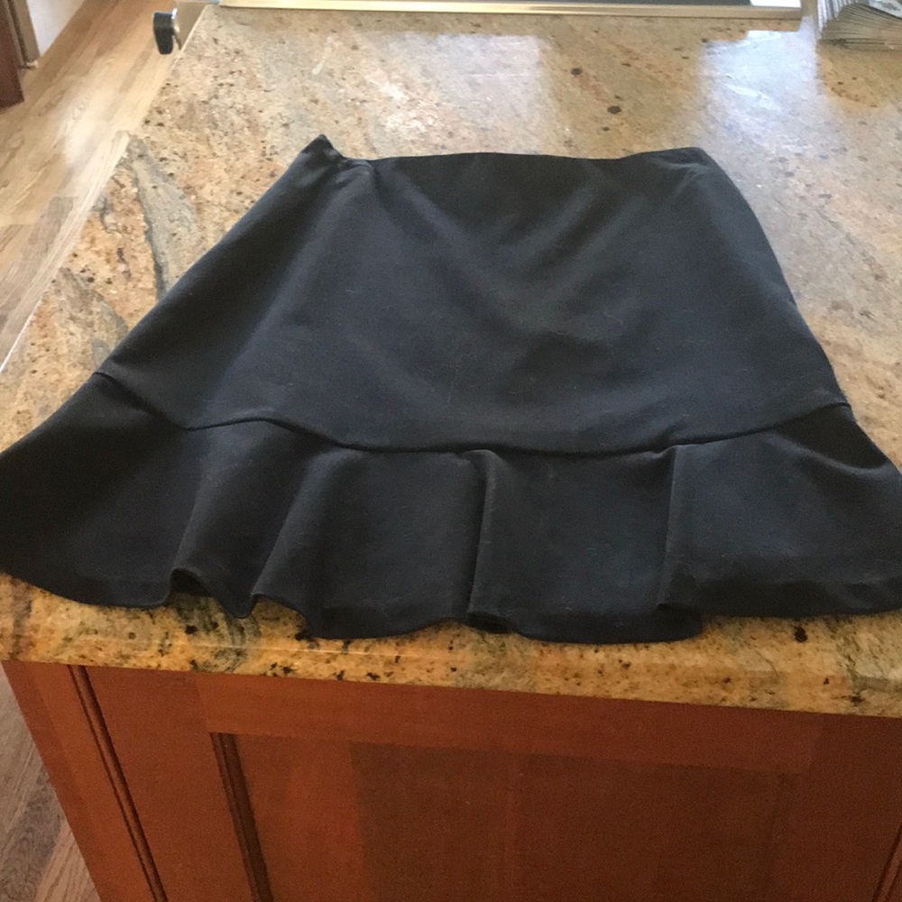 Black pencil skirt